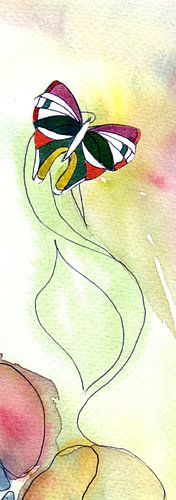 Vlinder Art Deco