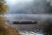 La Dordogne in de mist