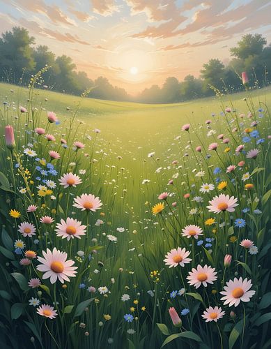 Vloeiende vormen in aardetinten