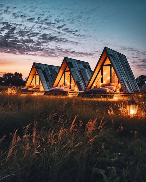 Maison au bord du lac par fernlichtsicht