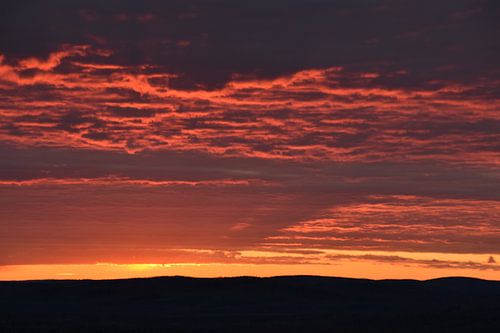 In de vroege morgen van een herfstmorgen