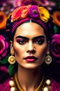 Frida Kahlo von Dreamy Faces Miniaturansicht