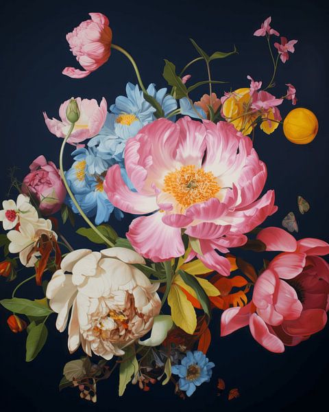 Colourful flowers by Studio Allee