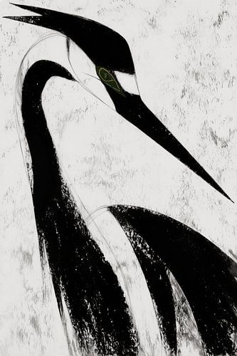 Minimalistische reiger