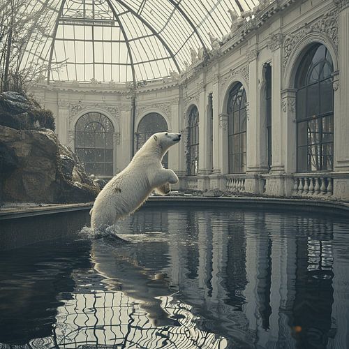 Polar Bear on the Urban Tour.