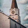 Church tower by Skyler Muller