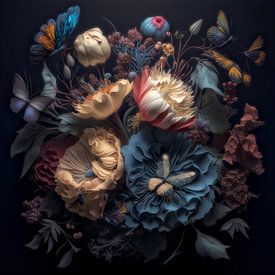 SPACE FLOWERS 30 VLINDERS van AHAI depARTment