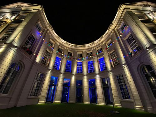Königliches Theater Den Haag bei Nacht