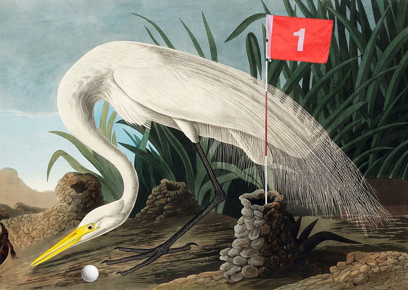 One more putt to go and you have a Birdie! by Moonheart Artworks