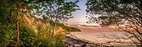 Steep coast and beach near Boltenhagen at the Baltic Sea in Northern Germany