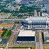 Amsterdam Arena / Johan Cruijff Arena vanuit de lucht gezien van Anton de Zeeuw