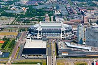 Amsterdam Arena / Johan Cruijff Arena seen from the air