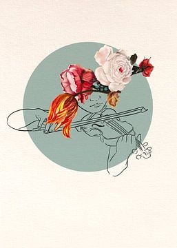 Blumen und Musik von W. Vos
