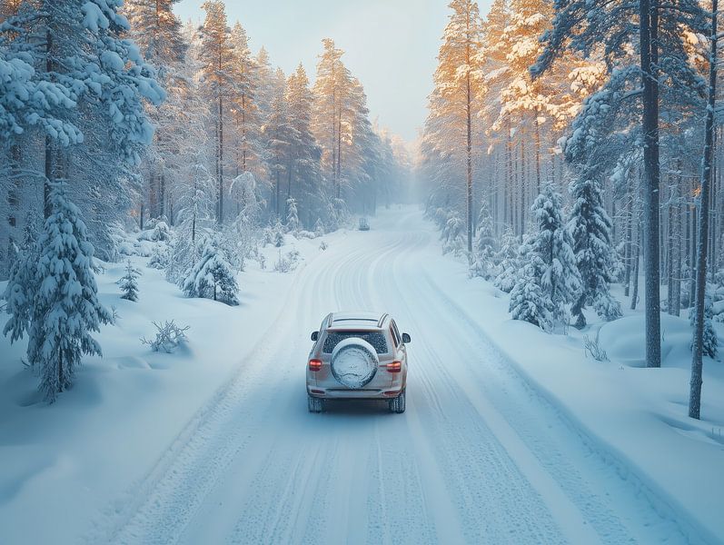 car winter by de-nue-pic