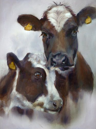 Peinture Vaches Cosy II