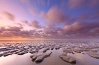 Tidal flats and clouds by Ron Buist thumbnail