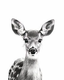 Cute deer by Thea