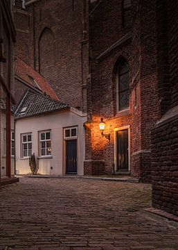 Behind the Church in Grave by Klaas Doting
