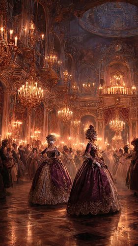 Een groots gemaskerd bal