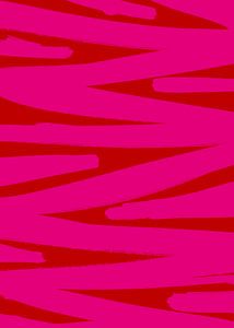 Modernes Abstraktes in leuchtendem Rosa