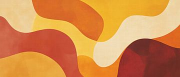 Abstract waves by Poster Art Shop