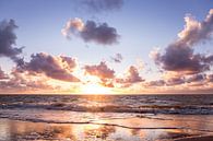 Zachte zonderondergang op Schiermonnikoog van Karijn | Fine art Natuur en Reis Fotografie thumbnail