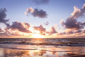 Soft sunset on Schiermonnikoog by Karijn | Fine art Natuur en Reis Fotografie