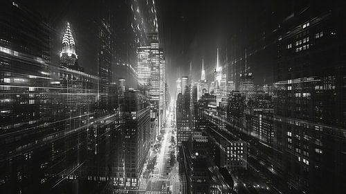 City Contrasts in Shades of Grey