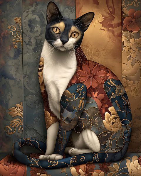 Fancy Cat by Jacky