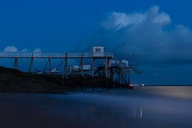 Carrelets by night by Martin Smit