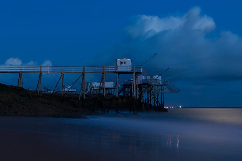 Carrelets by night by Martijn Smit