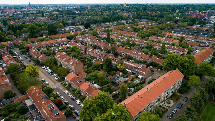 Zicht op Hilversum van Peter Veerman