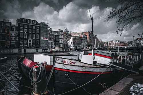 Amsterdam in the Netherlands is not just black and white