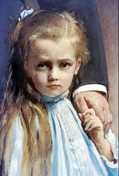 Léon Bonnat-Pasteur en zijn kleindochter Camille Vallery-Radot.