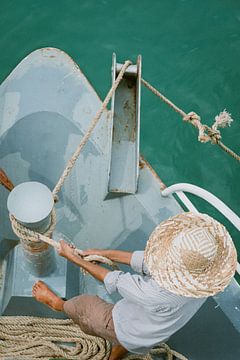 De visser in Vietnam