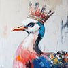 La reine Birdy sur CanvasbyCaro