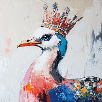 Queen Birdy van CanvasbyCaro