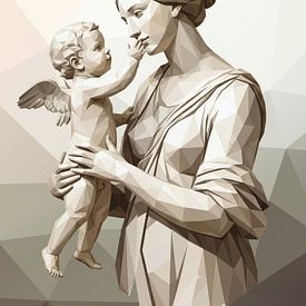 Venus et l’Amour Low Poly by Low Profile