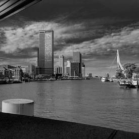 Rotterdam noir et blanc sur Henk Miedema