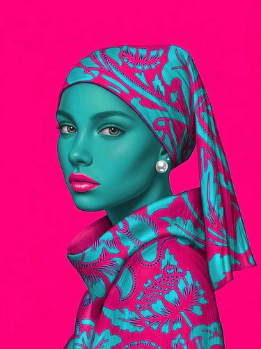 Turqouoise Silence girl