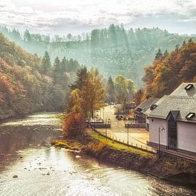 Le lac Nisramont sur Photo Dante