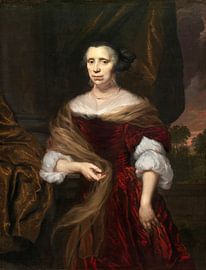 Portret van een dame, Nicolaes Maes