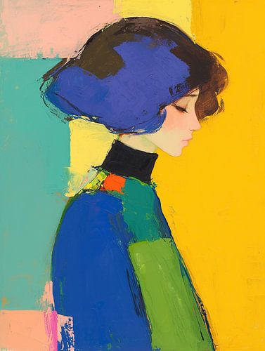 Vrouwenportret | Serene Shades