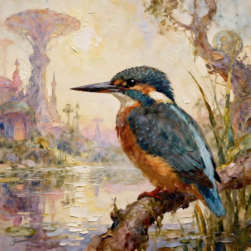 Prachtige vogels van de wereld - IJsvogel