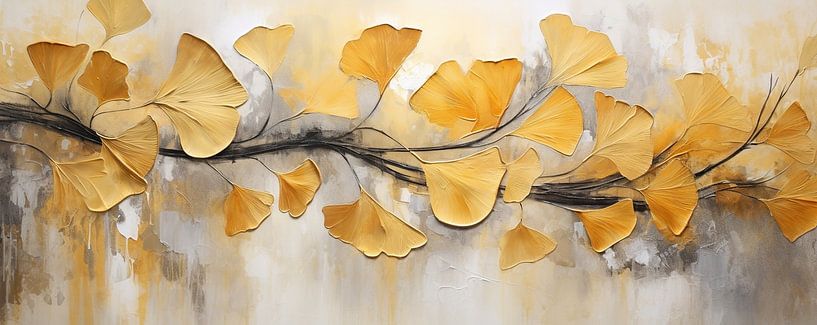 Ginkgo Entwurf 1932 von Wunderbare Kunst