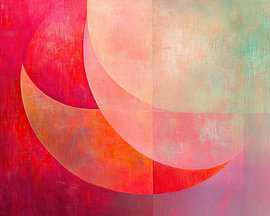 Circle Art | Abstract Circles by Modern Collection