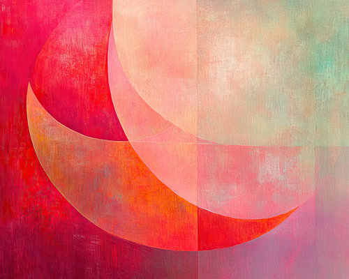 Art des cercles | Cercles abstraits sur Collection Moderne