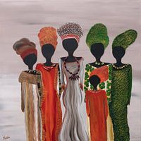 Portretten Afrikaanse vrouwen Safiya