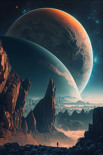 Sterrenkijker van het vreemde rijk