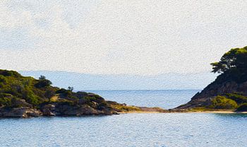 Beauté picturale La série Grèce la plage